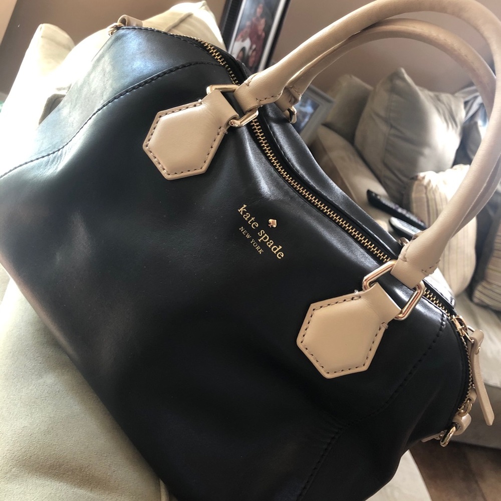 Kate Spade Black Carry-All Handbag